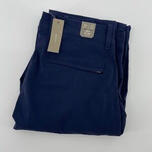 J.Crew 484 Slim Stretch Tech Pant Navy Blue 28x32 NEW